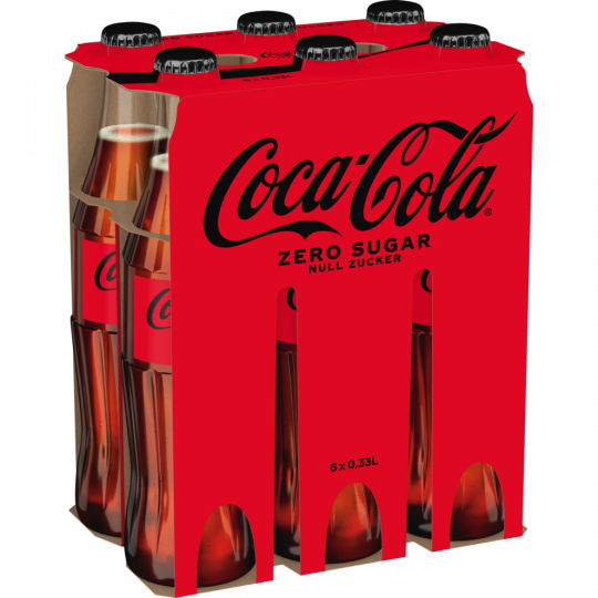 Coca-Cola Zero Sugar - 6-Pack 6 x 0,33 l 