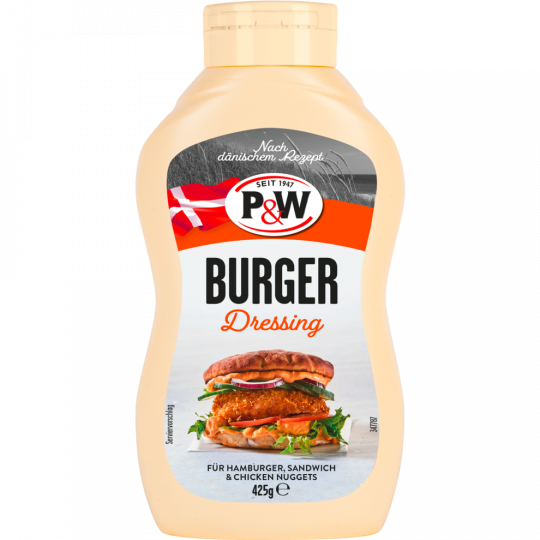 P&W Burger Dressing 425 g 