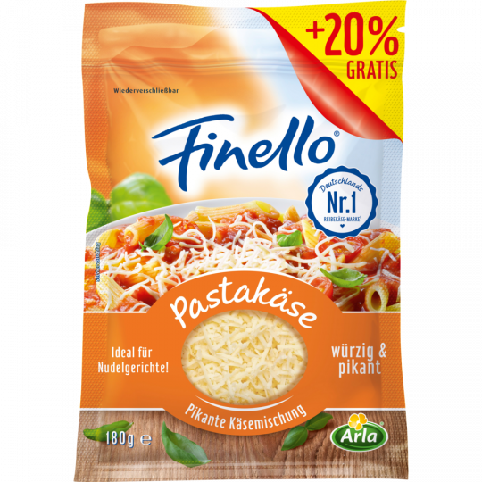 Arla Finello Pastakäse 47 % Fett i. Tr. 150 g + 30 g 