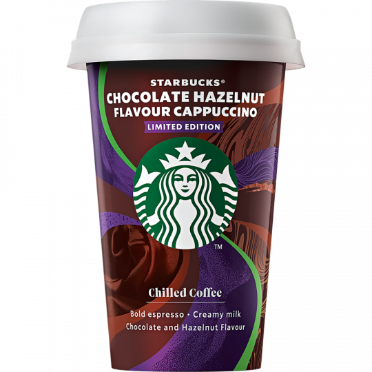 Starbucks Chocolate Hazelnut Flavour Cappuccino Limited Edition 220 ml 