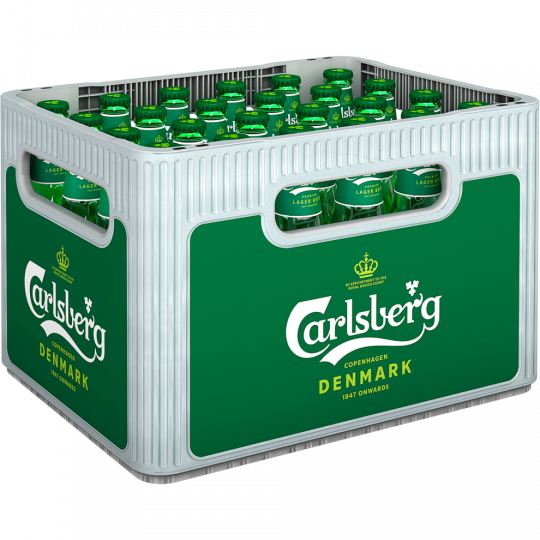 Carlsberg Beer - Kiste 24 x 0,33 l 