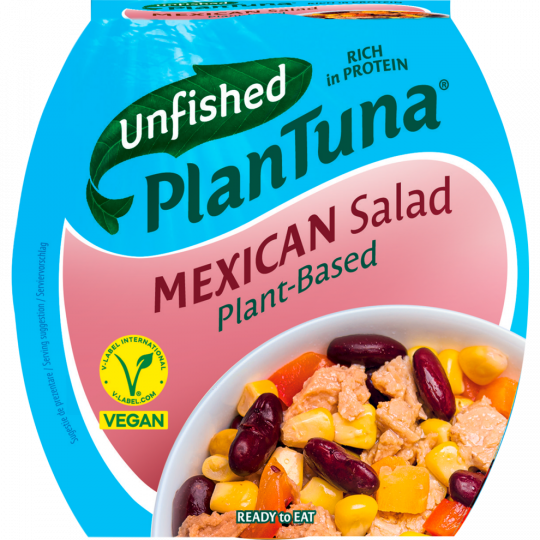 Unfished PlanTuna® Mexican Salad 160 g 