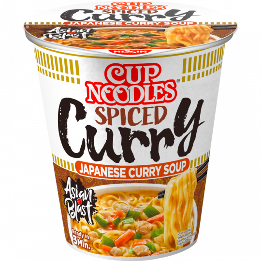 Nissin Cup Noodles Spiced Curry 67 g 
