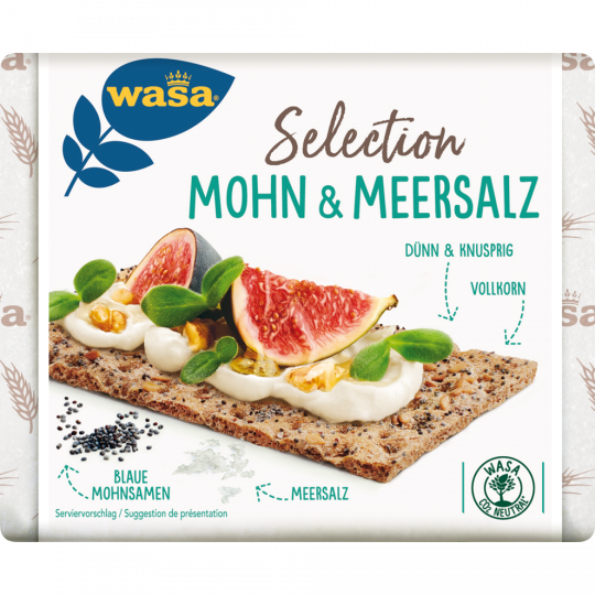 Wasa Selection Mohn & Leinsamen 245 g 