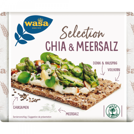 Wasa Selection Chia & Meersalz 245 g 