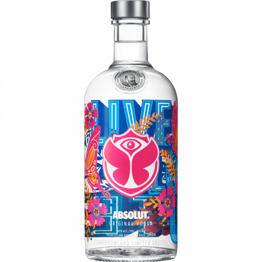 ABSOLUT Vodka Tomorrowland 40 % vol. 0,7 l 
