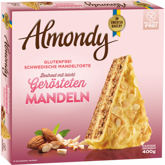 Almondy Schwedische Mandeltorte 400 g 
