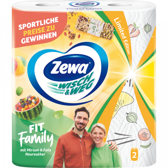 Zewa Wisch & Weg Limited Edition 2 x 72 Blatt 
