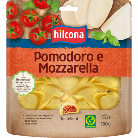 hilcona Tortelloni Tomate Mozzarella Balsamico 500 g 
