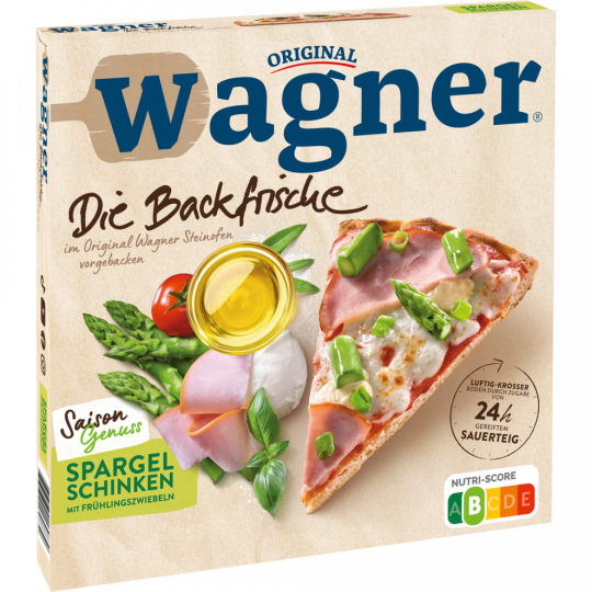 Original Wagner Die Backfrische Spargel Schinken 350 g 