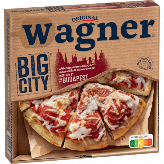 Original Wagner Big City Pizza Budapest 400 g 