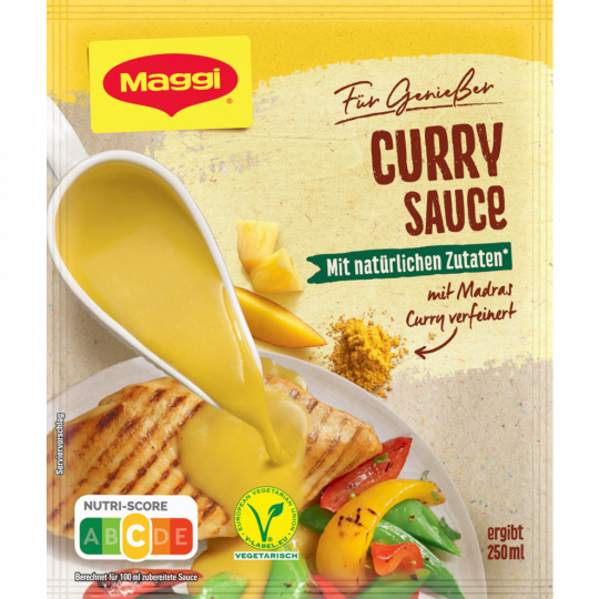 Maggi Für Genießer Curry Sauce für 250 ml 