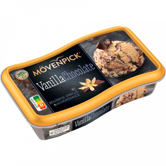 MÖVENPICK Vanilla Chocolate Eiscreme 900 ml 