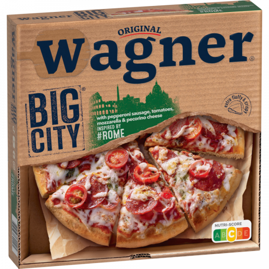 Original Wagner Big City Pizza Rome 405 g 