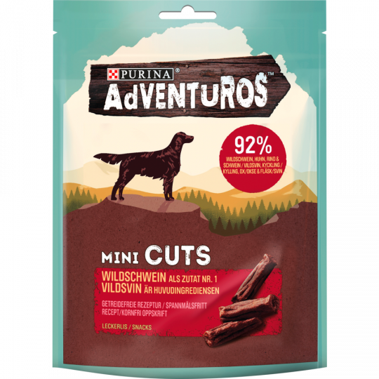 Purina Adventuros Mini Cuts Wildschwein 70 g 