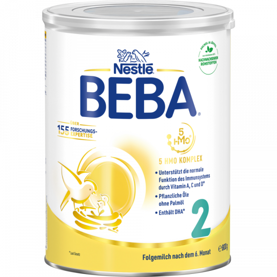 Nestlé BEBA Folgemilch 2 nach dem 6. Monat 800 g 