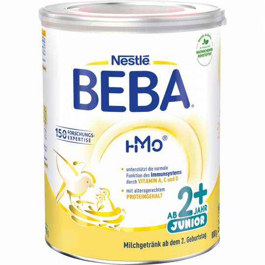 Nestlé BEBA Junior 2+ Kindermilch ab dem 2. Geburtstag 800 g 