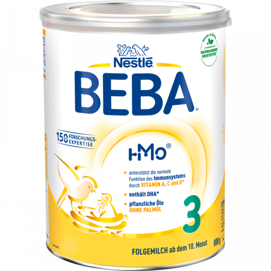 Nestlé BEBA Folgemilch 3 ab dem 10. Monat 800 g 