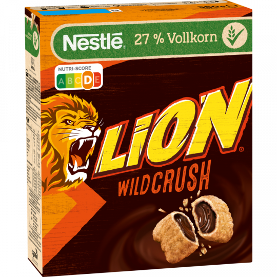 Nestlé Lion Wildcrush Schoko & Karamell 360 g 