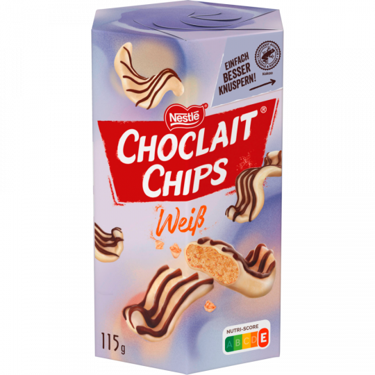 Nestlé Choclait Chips White 115 g 