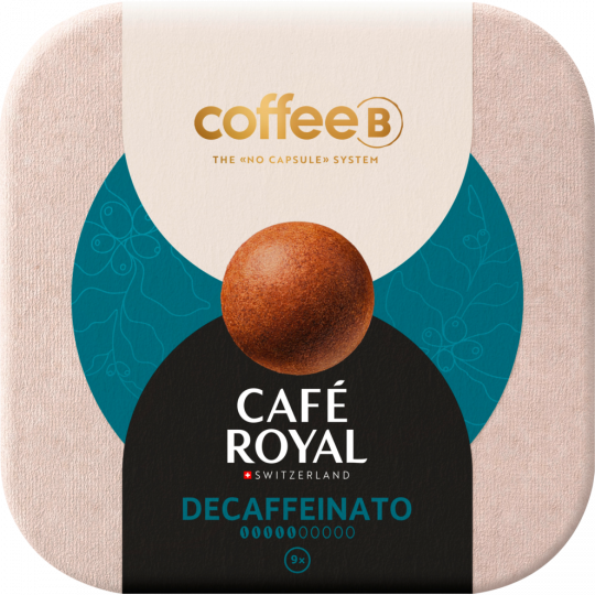 CoffeeB Decaffeinato Coffee Balls 9 Stück 