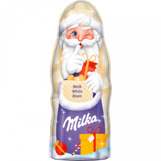 Milka Weihnachtsmann Weiß 90 g 