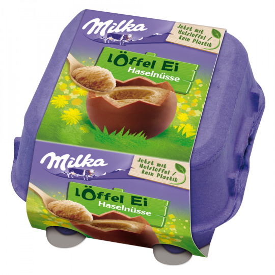 Milka Löffel-Ei Haselnusscrème 136 g 