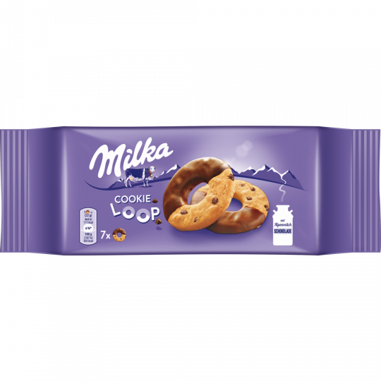 Milka Cookie Loop 154 g 