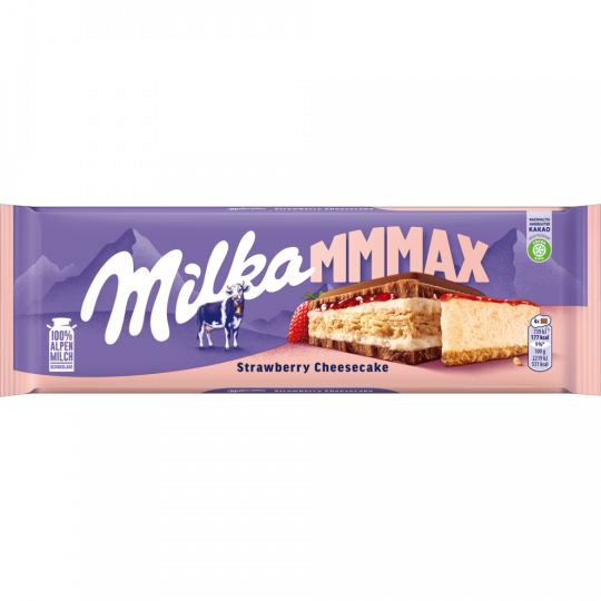 Milka Mmmax Strawberry Cheesecake 300 g 