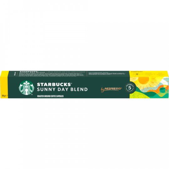 Starbucks Sunny Day Blend Lungo by Nespresso 10 Kapseln 