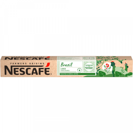Nescafé Farmers Origins Brazil Lungo 10 Kapseln 