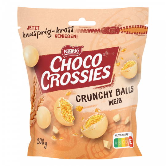 Nestlé Choco Crossies Crunchy Balls weiß 200 g 