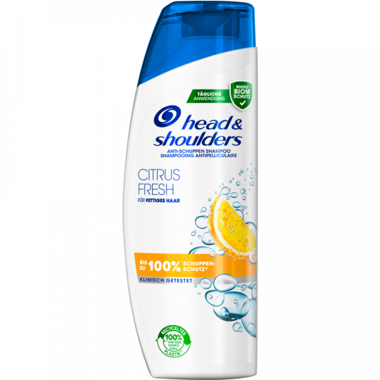 head & shoulders Anti-Schuppen Shampoo Citrus Fresh 300 ml 