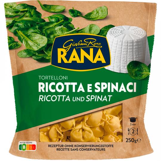 RANA Tortelloni Ricotta und Spinat 250 g 