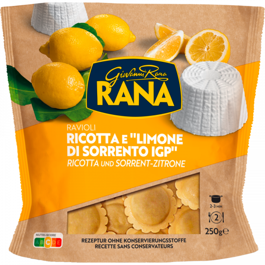 RANA Ravioli Ricotta & Zitrone Summer Edition 250 g 