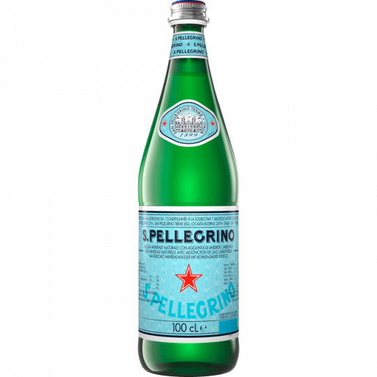 San Pellegrino Mineralwasser Medium 1 l 