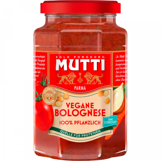 Mutti Pastasauce Veggie Bolognese 400 g 