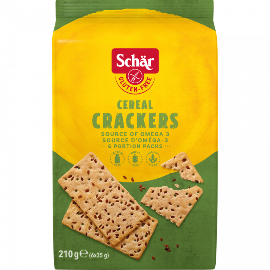 Schär Cereal Crackers Seeds 210 g 