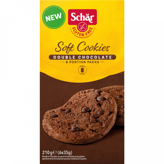 Schär Soft Cookie Double Chocolate 210 g 