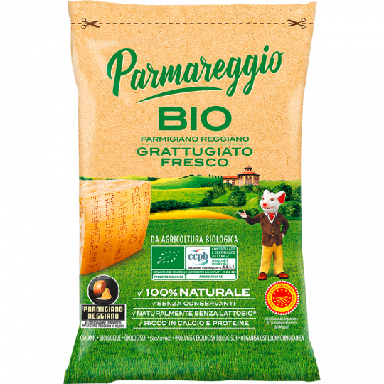 Parmareggio Bio Parmigiano Reggiano gerieben 50 g 