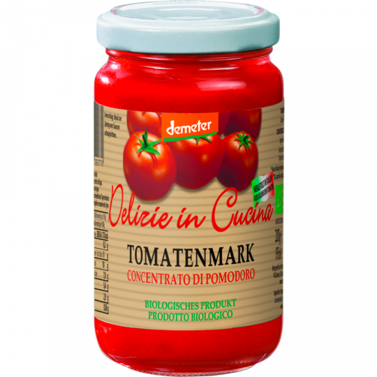 Delizie in Cucina Demeter Tomatenmark 200 g 