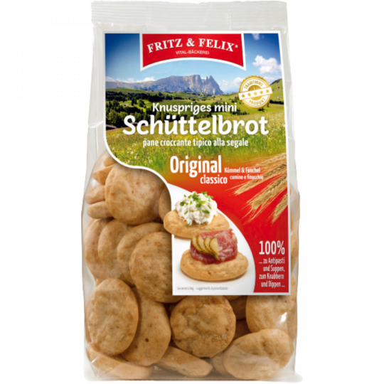 Fritz & Felix Guthaus Mini-Schüttelbrot 175 g 