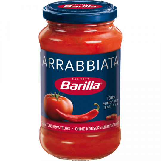Barilla Pasta-Sauce Arrabbiata 400 g 