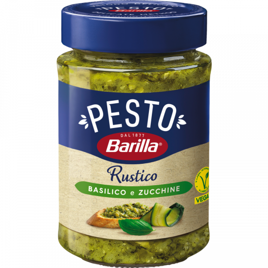 Barilla Pesto Rustico Basilico & Zucchine 200 g 