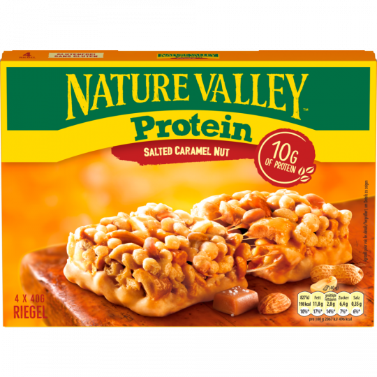 Nature Valley Protein Salted Caramel Nut 4 x 40 g 