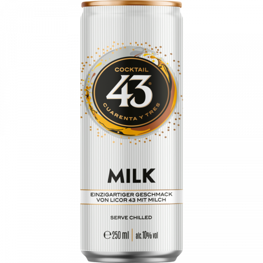 LICOR 43 Cocktail 43 Milk 10 % vol. 0,25 l 