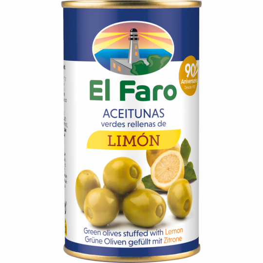 El Faro Aceitunas Limón 350 g 