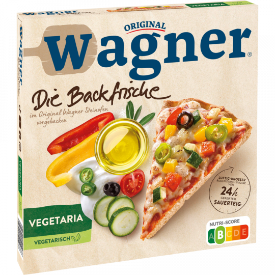 Original Wagner Die Backfrische Vegetaria 375 g 
