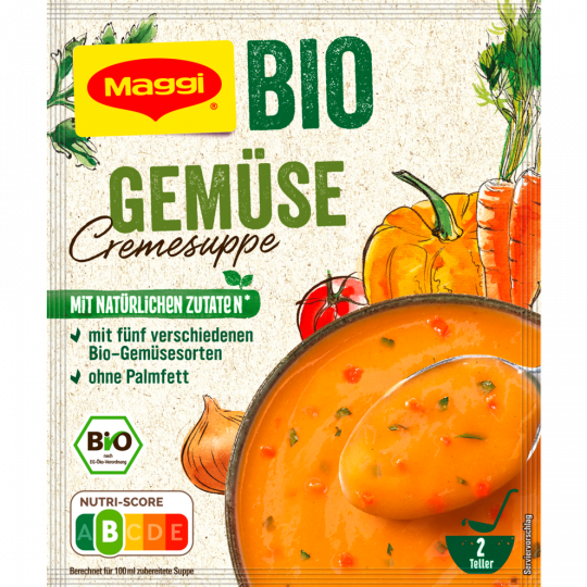 Maggi Bio Gemüse Cremesuppe für 500 ml 