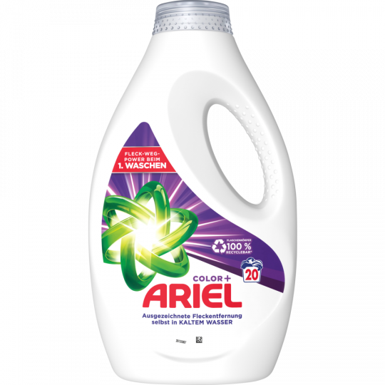 Ariel Color+ Waschmittel flüssig 20 Waschladungen 